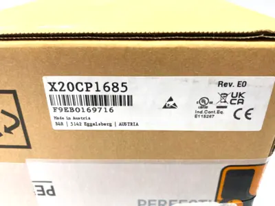 New | in-Stock B&R INDUSTRIAL AUTOMATION CPU PROCESSOR UNIT, INTEL ATOM 800 MHZ PERFORMANCE PLC Processors | Maverick Industrial Sales #1104798