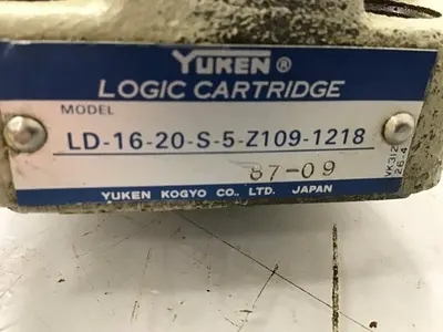USED YUKEN LD-16-20-S-5-Z109-1218