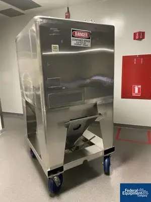 USED TOTE Systems 48" x 42" x 40" Tote Systems Stainless Steel Transfer Bins