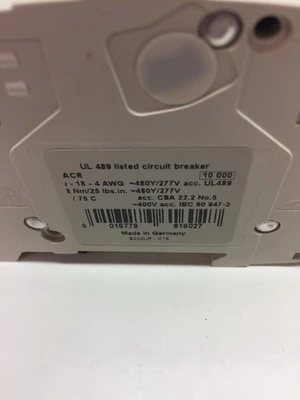 USED ABB S202UP-K16