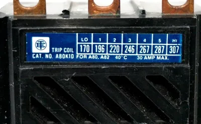 USED SIEMENS A80K10 TRIP COIL