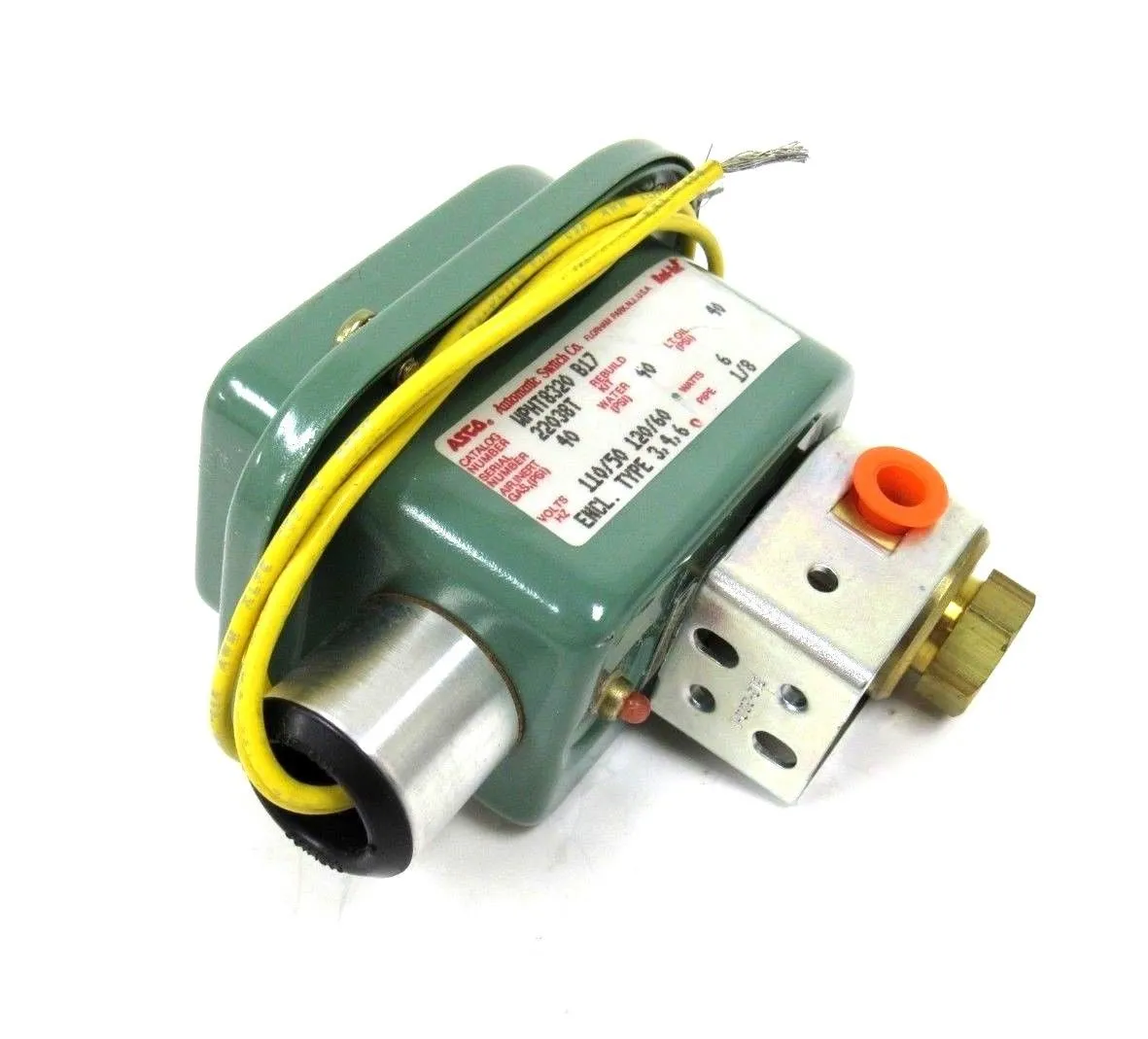NEW ASCO WPHT8320-B17 SOLENOID VALVE WPHT8320B17 110/50 120/60 1/8"