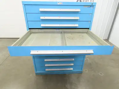 Nu-Era Modular Tool Storage Cabinet 11 Drawer 45x28x61" Stanley Vidmar