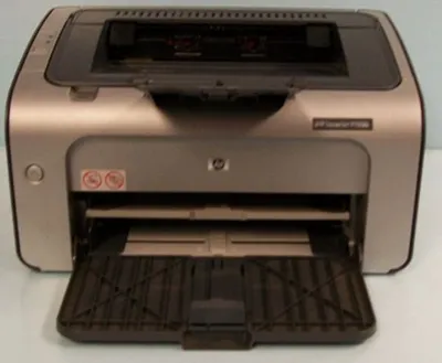 QTY. 1. HEWLETT PACKARD LASER JET P1006, SERIAL# V...