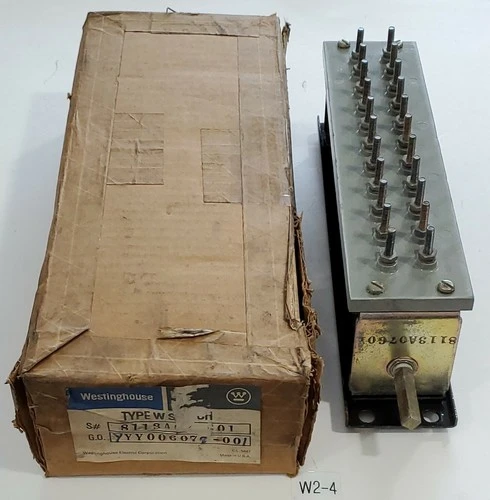 Used Westinghouse 8113A07G01 Relays & Switches Indiana US | J&J Industrial Supply #517009