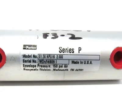 NEW PARKER 01.50 NPU16 2.000 CYLINDER SER.P 0150NPU162000