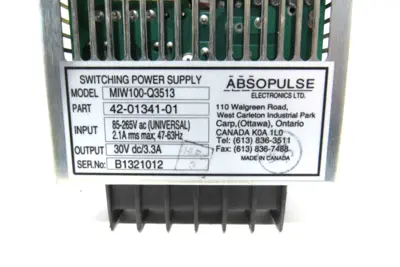 NEW ABSOPULSE MIW100-Q3513 POWER SUPPLY MIW100Q3513