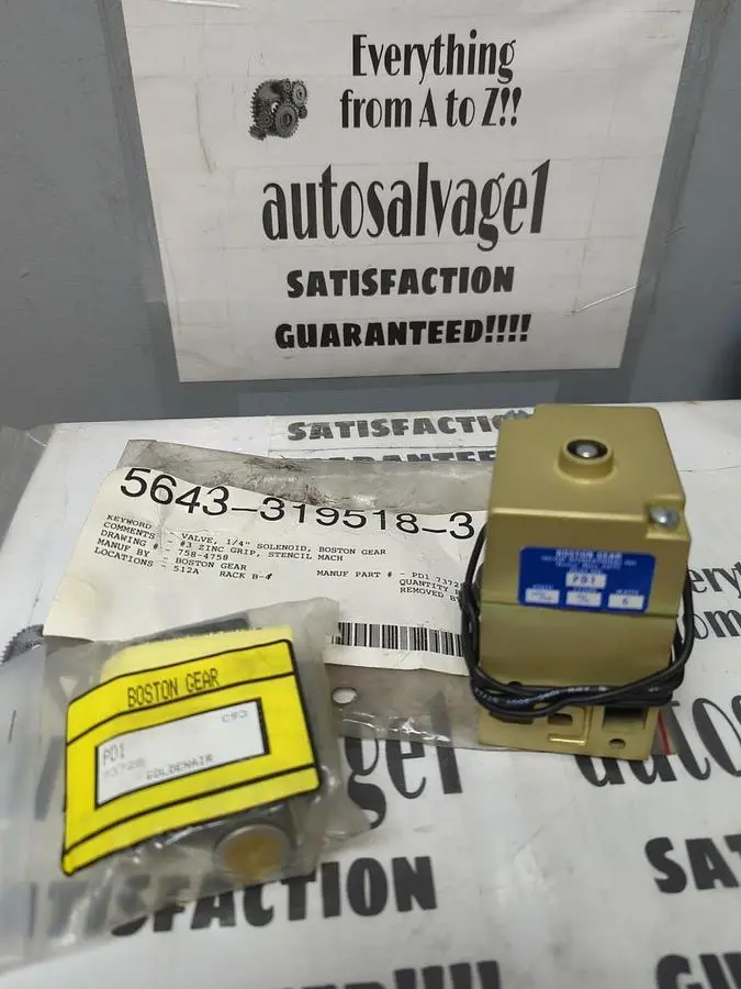 New | in-Stock BOSTON PD1 Pump & Valve Parts Ohio US | Surplus Asset Holdings #1236580