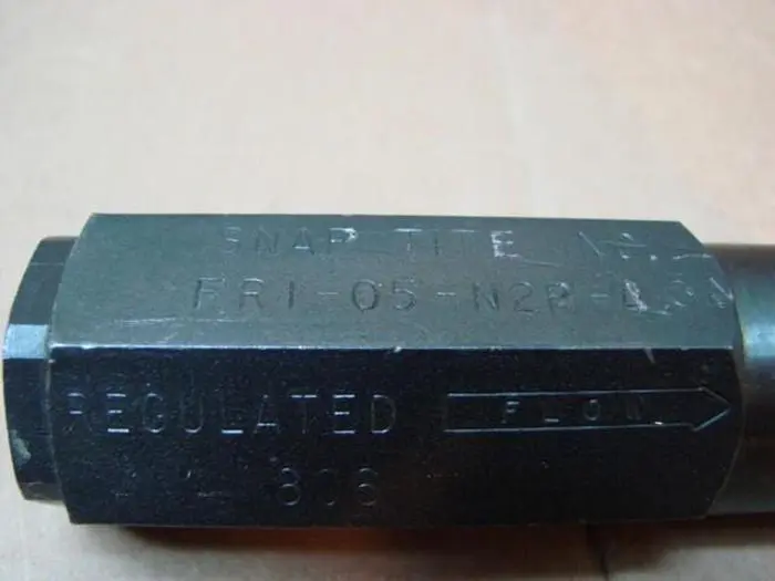Used SNAPTITE FRI-05-N2P-A.OA Valves/Fittings Michigan US | Ideal Machinery #701462