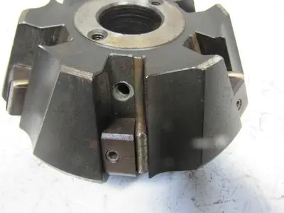 Valenite VMC-75-6-0406RA 6" Indexing 35° 6 Flute Face Mill 1-1/2" Arbor
