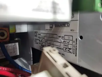 USED SQUARE D MODEL 6