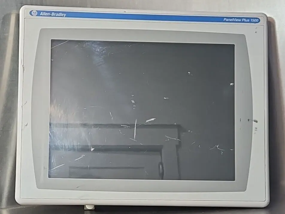 Allen Bradley 2711P-RDT15C Ser C Panelview Plus 1500 + 2711P-RP7A (BIN1.4.3)