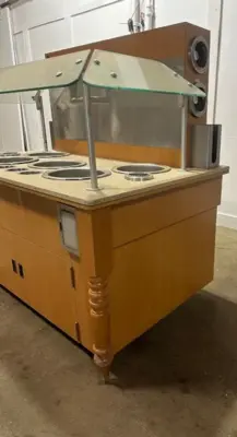 195-0004 Amtekco Commercial Lighted Self Serve Hot Soup Station