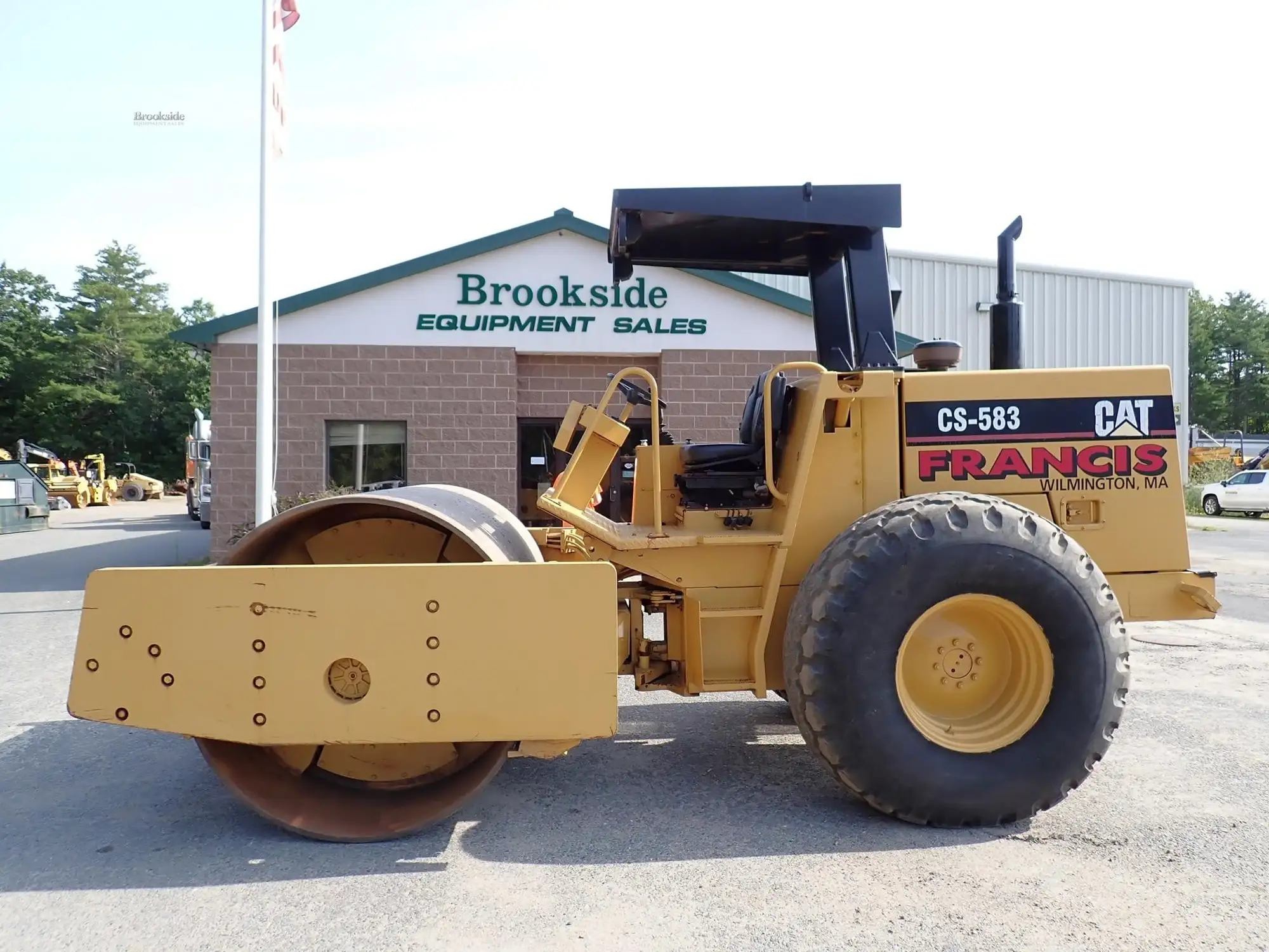 Used 1993 CATERPILLAR CS-583 Single Drum Rollers Massachusetts US | Brookside Equipment Sales #1422199