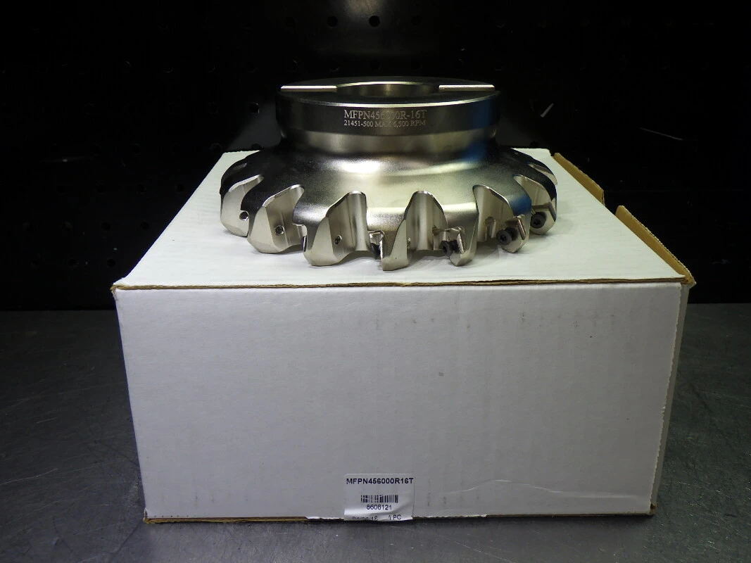 Kyocera 6-6.315" Indexable Facemill 2" Arbor MFPN456000R16T (LOC3493B)
