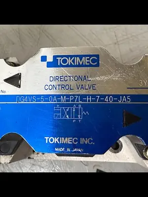 USED TOKIMEC DG4VS-5-0A-M-P7L-H-7-40-JA5