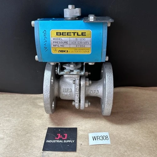 Used AOKI CO. LTD.  BEETLE B-200 Valves/Fittings | J&J Industrial Supply #502096