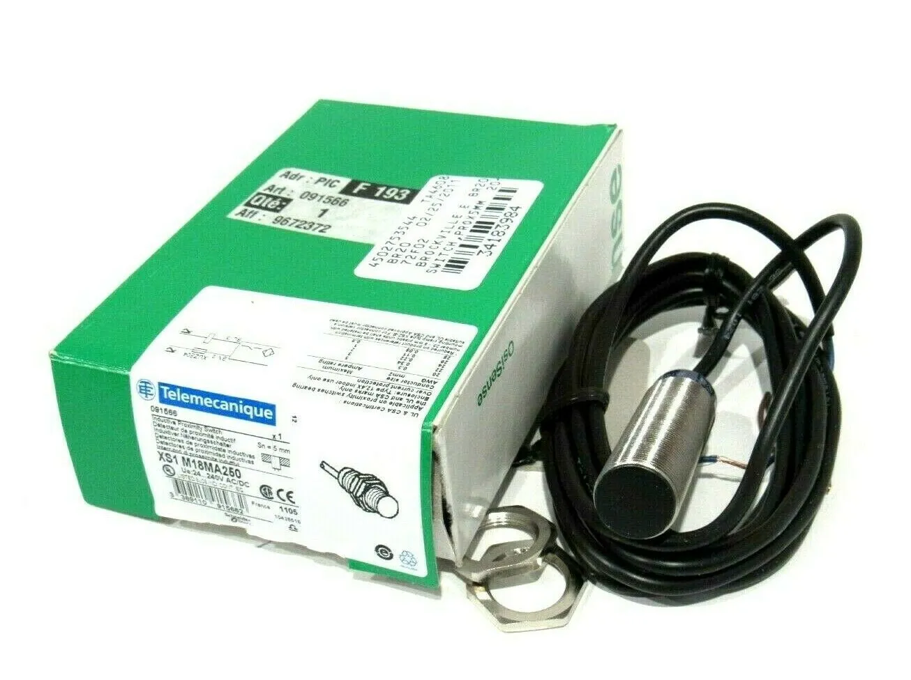 NEW TELEMECANIQUE XS1-M18MA250 PROXIMITY SWITCH XS1M18MA250