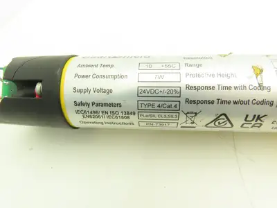 Allen Bradley 440L-R4J0480YD Light Curtain Guardmaster Receiver Only -Parts Only