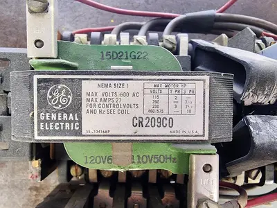 USED GENERAL ELECTRIC CR209C0