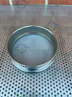 USED GLENAMMER 200SBW250 STAINLESS STEEL 200 MM DIAMETER 250 MIC SHIEVE