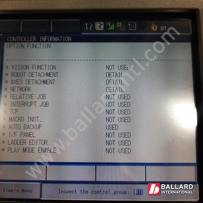 YASKAWA Motoman MH180 Robot System w/ DX200 Controller