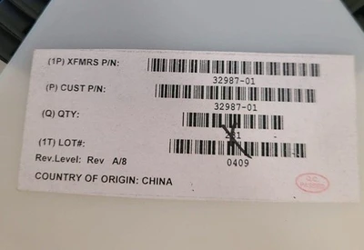 100 pcs XFMRS 32987-01 Thick Film Surface Mounted Brand NEW