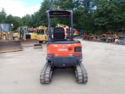 Used 2019 KUBOTA U27-4 Crawler Excavators - Mini Massachusetts US | Brookside Equipment Sales #1453498
