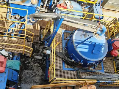 NOV/Brandt EBW-36 Vortex cuttings dryer, CS.