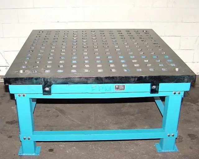 New FPM 5' x 5' Cast Iron Welding Table