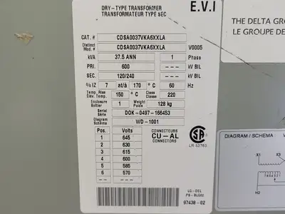 USED DELTA CDSA0037VKA6XXLA