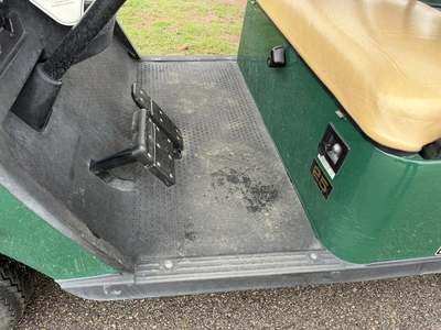 (1) 2014 E-Z-Go golf cart with a Kawasaki gas engine, does not include Club canopy or ball washer, f...