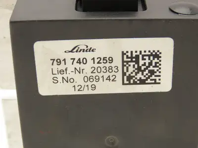 Linde 791 740 1259 Forklift Voltage Transformer Removed From E20C