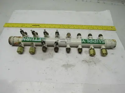 Inductoheat 16410-010 Manifold Assembly  1" NPT  x 1/2"-14 Flare