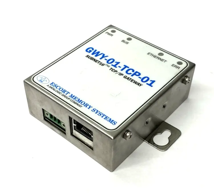 Used Escort Memory Systems, Datalogic, Balluff SUBNET16 TCP/IP Gateway Interface Module PLC Ethernet Equipment Michigan US | Maverick Industrial Sales #1400995