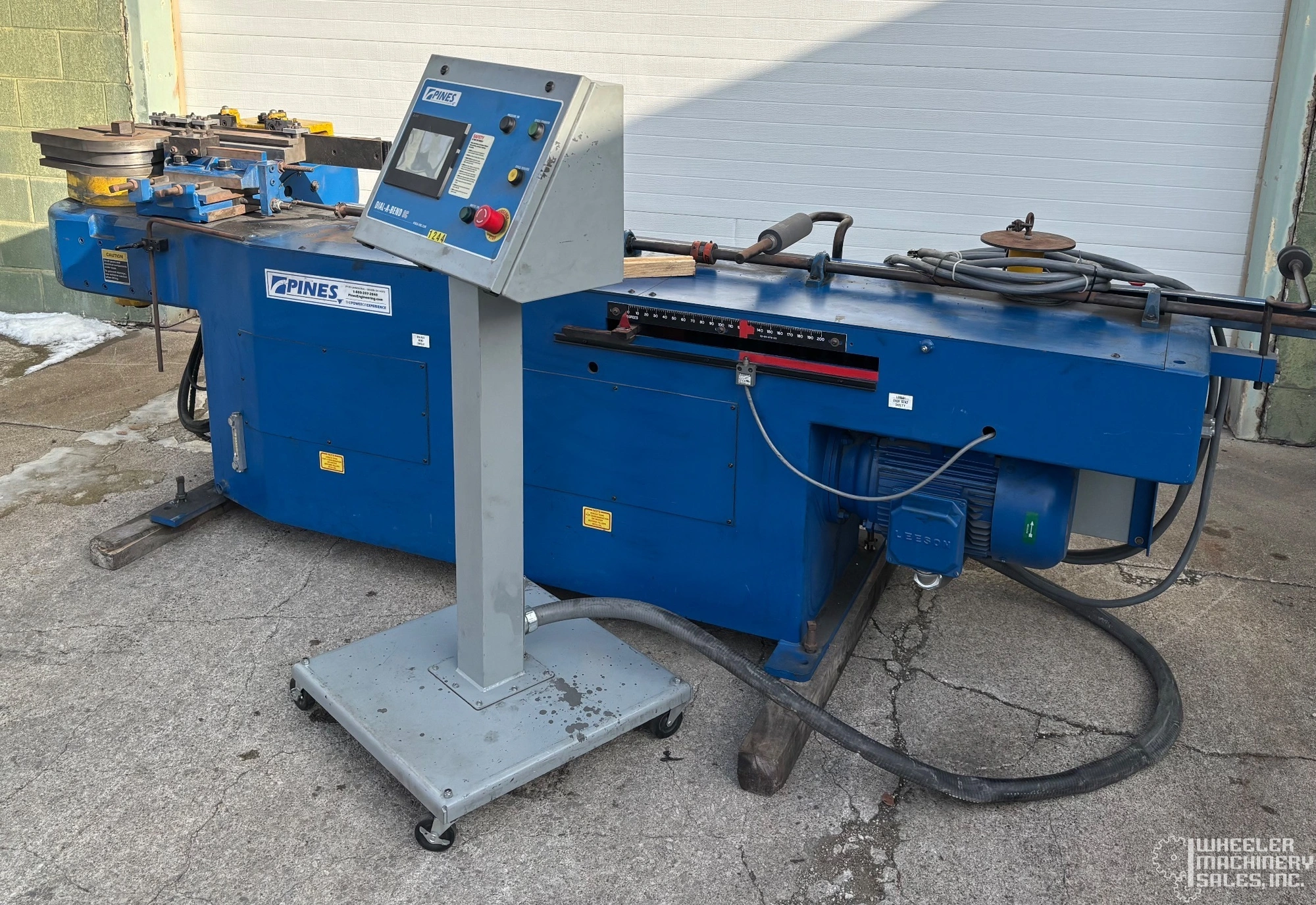 2016 PINES #2 Horizontal Hydraulic Tube Bender #8087