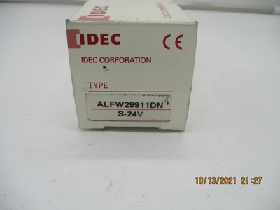 Idec ALFW29911DN-S-24V New Illuminated PB Flush Blue Switch