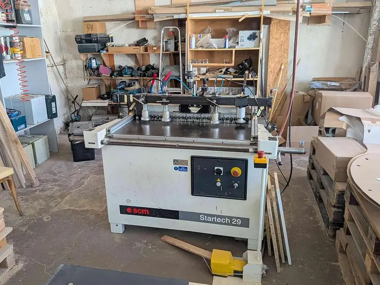 Used 2003 SCM STARTECH 29 Throughfeed boring and boring/dowel-inserting machines CZ | Amaron s.r.o. #1357539