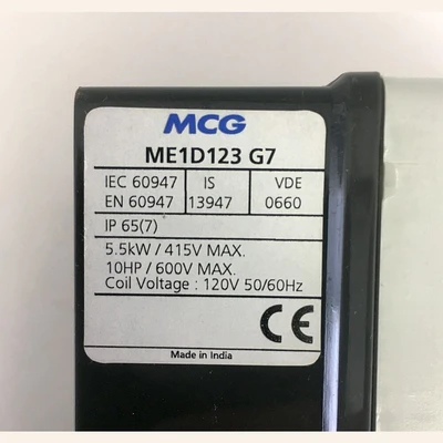 MCG Size 1 Starter With Stop/Start Push Buttons