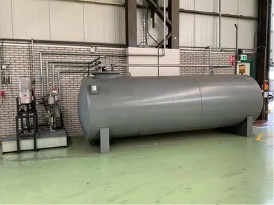 USED STEENBERGEN OIL TANK INSTALLATION WITH FILLING SYSTEM