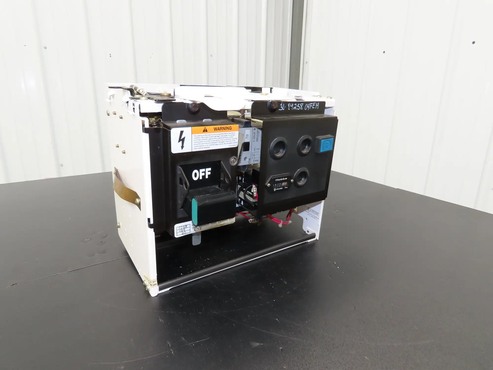 Siemens 30-89258 Combination Bucket Breaker MCC Starter Fused 600VAC 30HP 3Ph