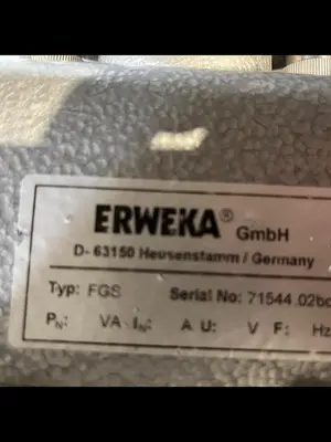 USED ERWEKA GMBH FGS WITH AR401 MOTOR