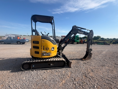 Used 2021 JOHN DEERE 26G Excavators Oklahoma US | OT Truck & Tractor Sales #1383486