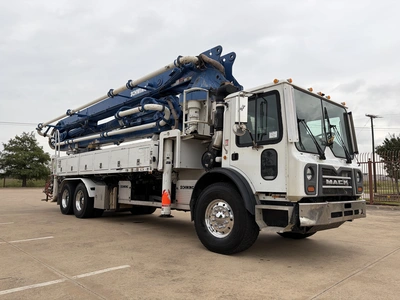 Used 2016 SCHWING S39SXD 2023-5 Concrete Pumps Colorado US | Concrete Pump Depot #1393939