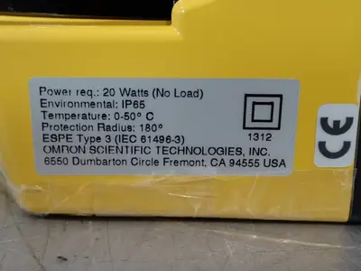 Used OMRON OS31012PN Light Curtains & Grids Ohio US | HGR 24 #727974