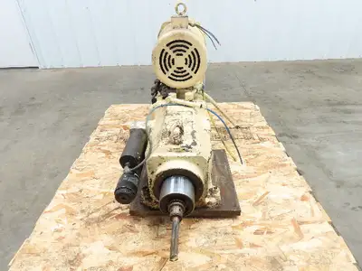 Racine Sugino Corp Drill Unit 3 Ph 230/460V 3 HP 600RPM Horizonal Boring Mill