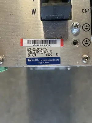 NIKKI DENSO / NCR-DDA0A2A-222 / AC SERVO DRIVER @3A