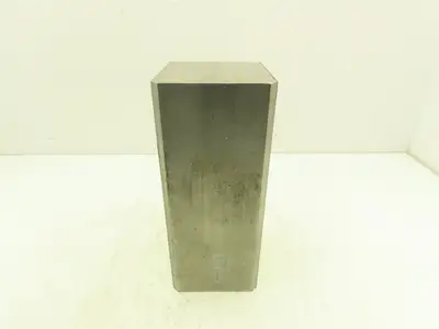 4140/4142 Alloy Steel Precision Ground Flat Bar 4"x 4-1/4"x 9-5/8" Beveled 46lbs