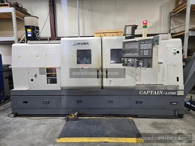Used 2007 OKUMA CAPTAIN L470M CNC Lathes Illinois US | Meadoworks #1492079