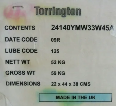 NEW TORRINGTON 24140YMW33W45A ROLLER BEARING